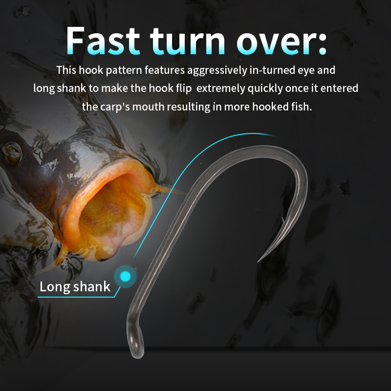 釣り用フック,10個,ロングシャンク,マイクロバーブサイズ2 - Fishing Hook Assortment のレビューと価格