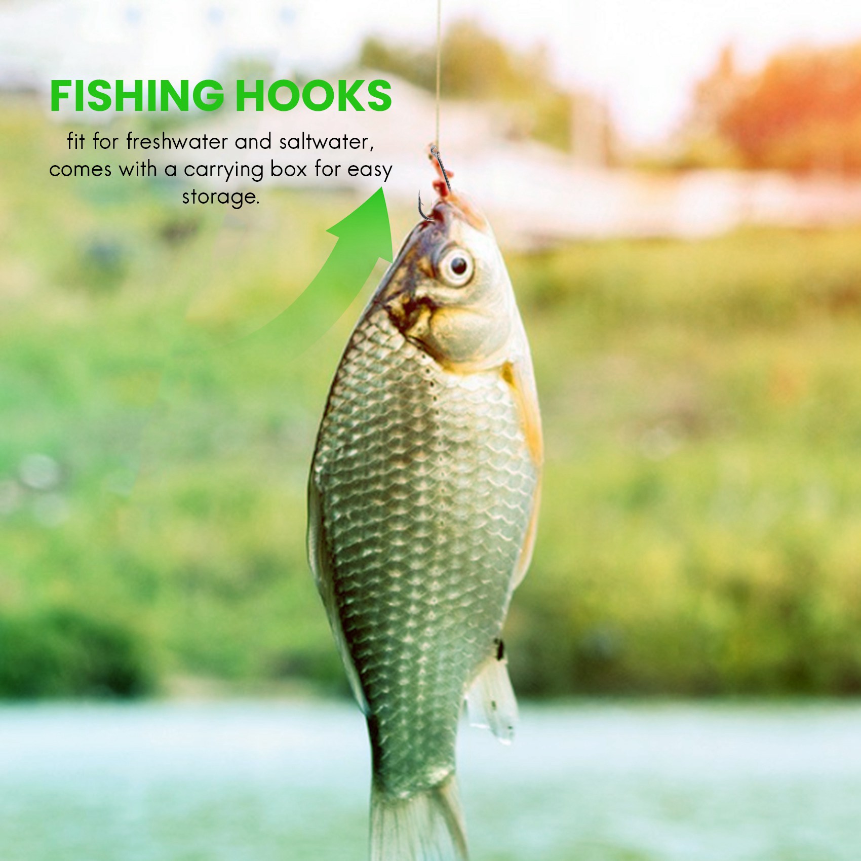 新入荷 500個/セット 混合サイズ # 3～12号 高炭素 - Fishing Hook Size のレビューと価格