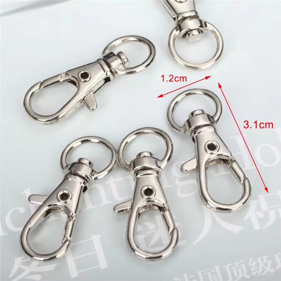 大きなアンティークブロンズロブスターバックルクラスプクリップ - Fishing Hook Size のレビューと価格