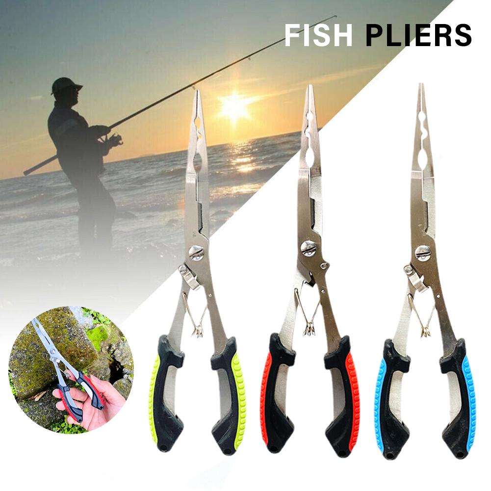 釣り用プライヤー、長鼻型、ステンレス製、フック外し、釣り糸の - Fishing Hook Sharpener のレビューと価格