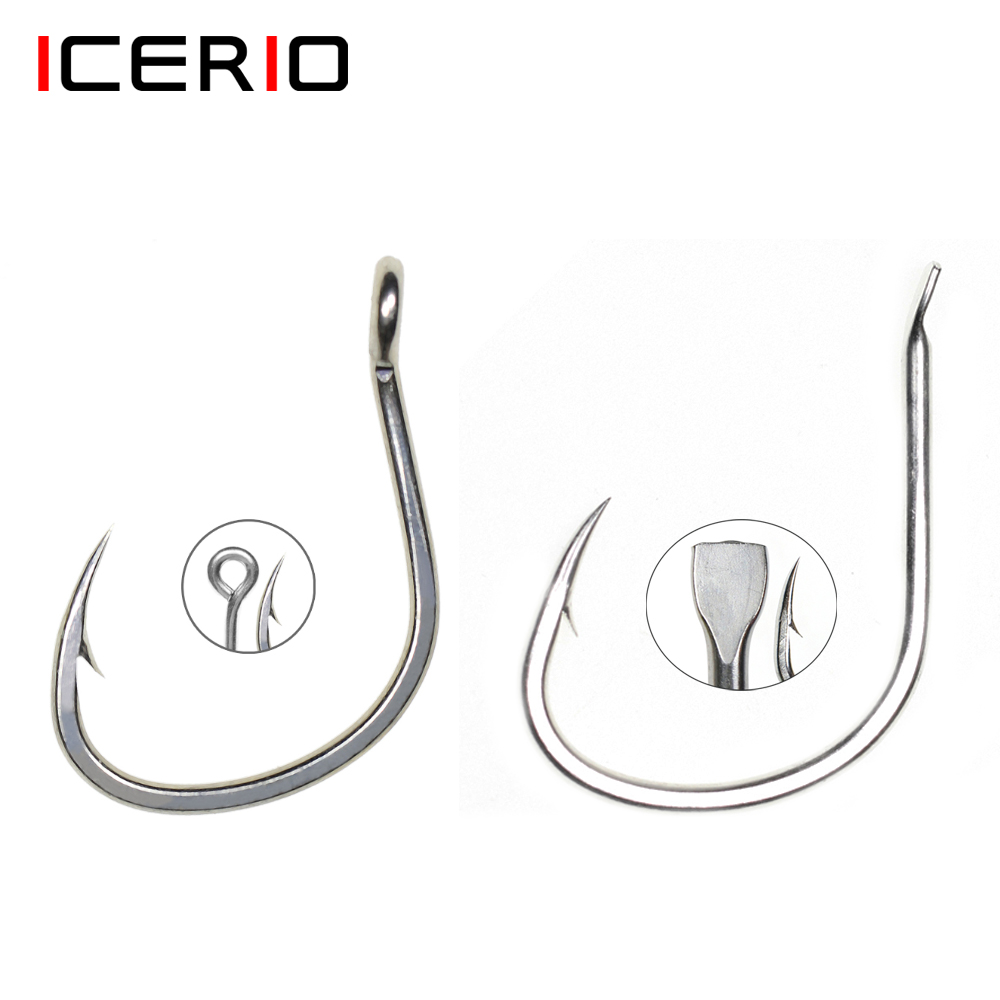 ICERIO製、10個入り、マット仕上げの錫コーティング、防 - Fishing Hook Assortment のレビューと価格