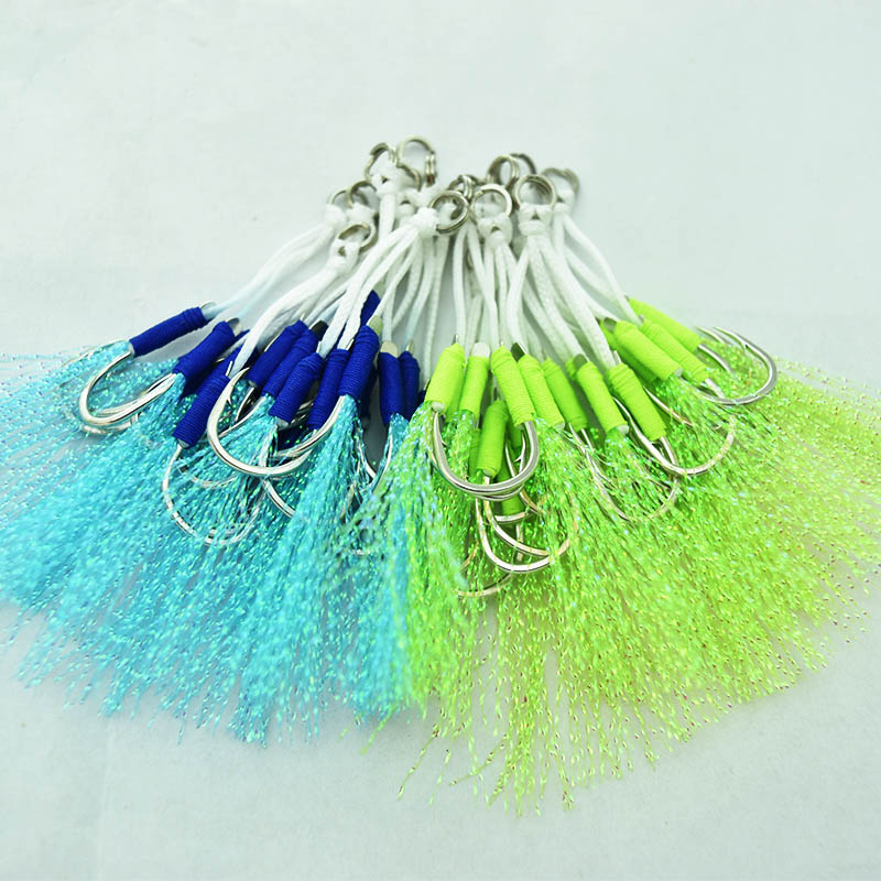 高品質の炭素鋼ボートフィッシングフック,フェザーロープ,スロ - Fishing Hook Assortment のレビューと価格
