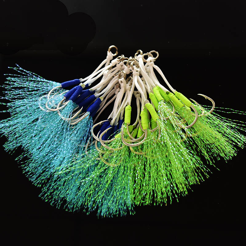 高品質の炭素鋼ボートフィッシングフック,フェザーロープ,スロ - Fishing Hook Assortment のレビューと価格