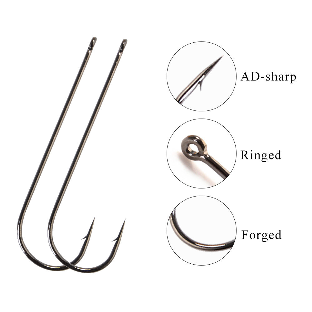 Ftkクラシックアバディーンシーフィッシングフック日本製リン - Fishing Hook Offset のレビューと価格