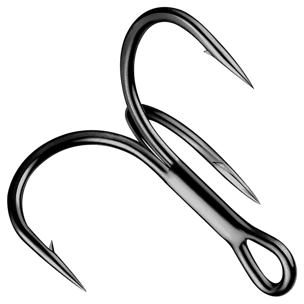 巨大トレブルフック​​ 4X ストロング 1 # -10/0 - Fishing Hook Offset のレビューと価格